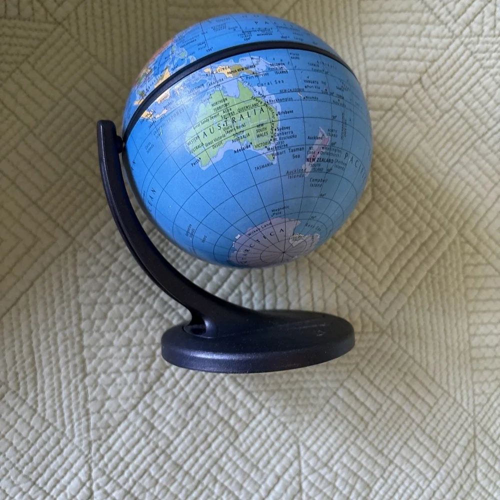 Desktop Rotating Replogle World Globe 5 1/2